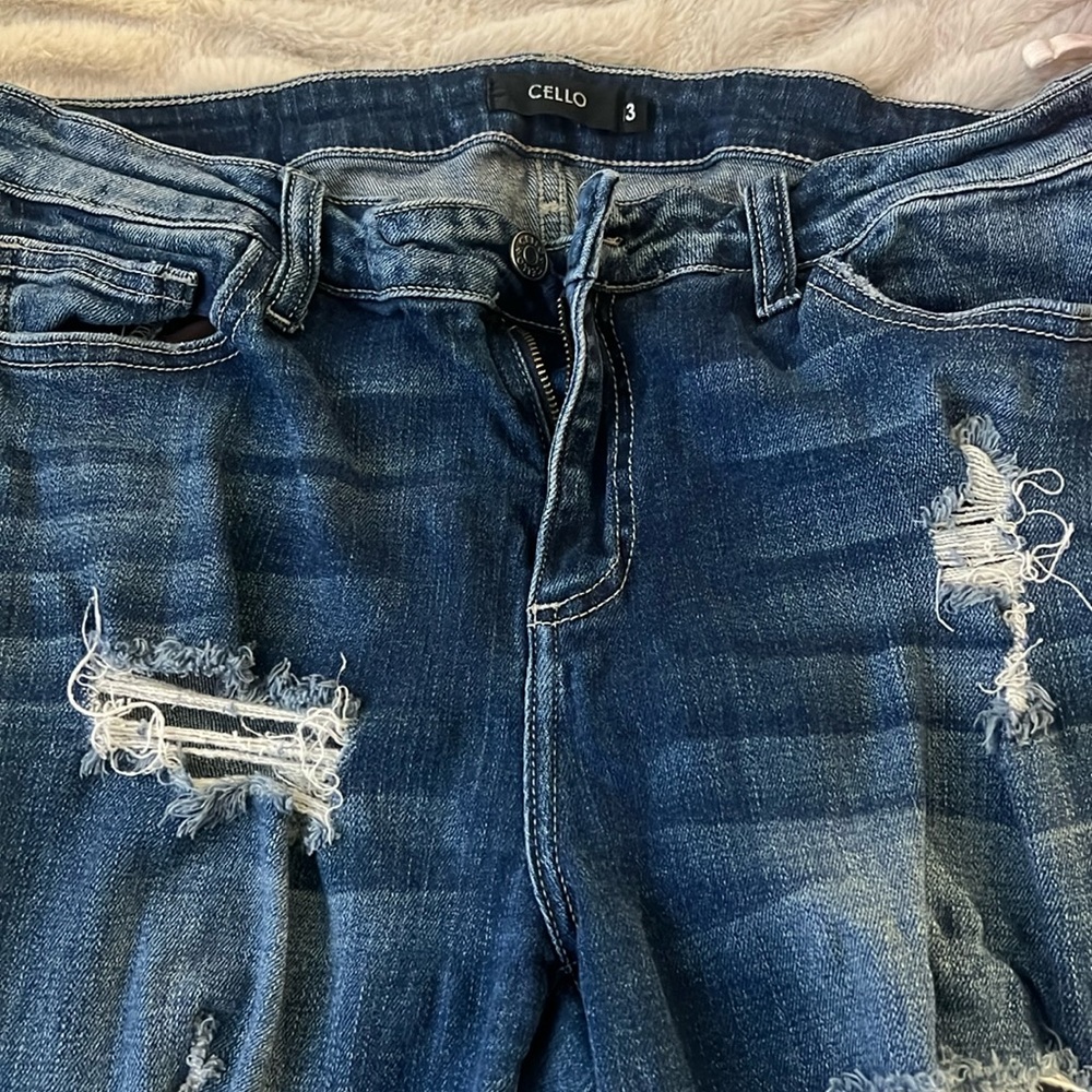 Cello jeans size 13 ripped